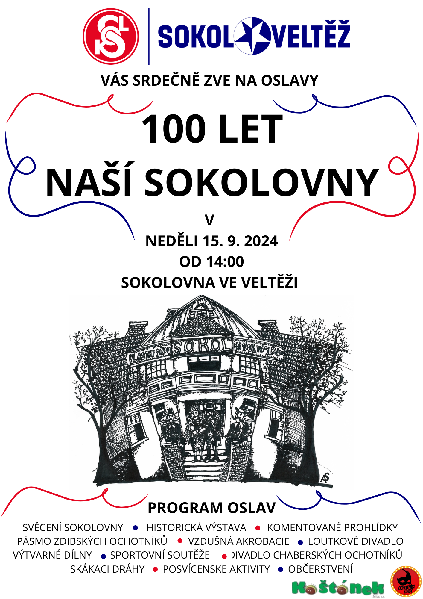 Oslavy 100 let naší sokolovny