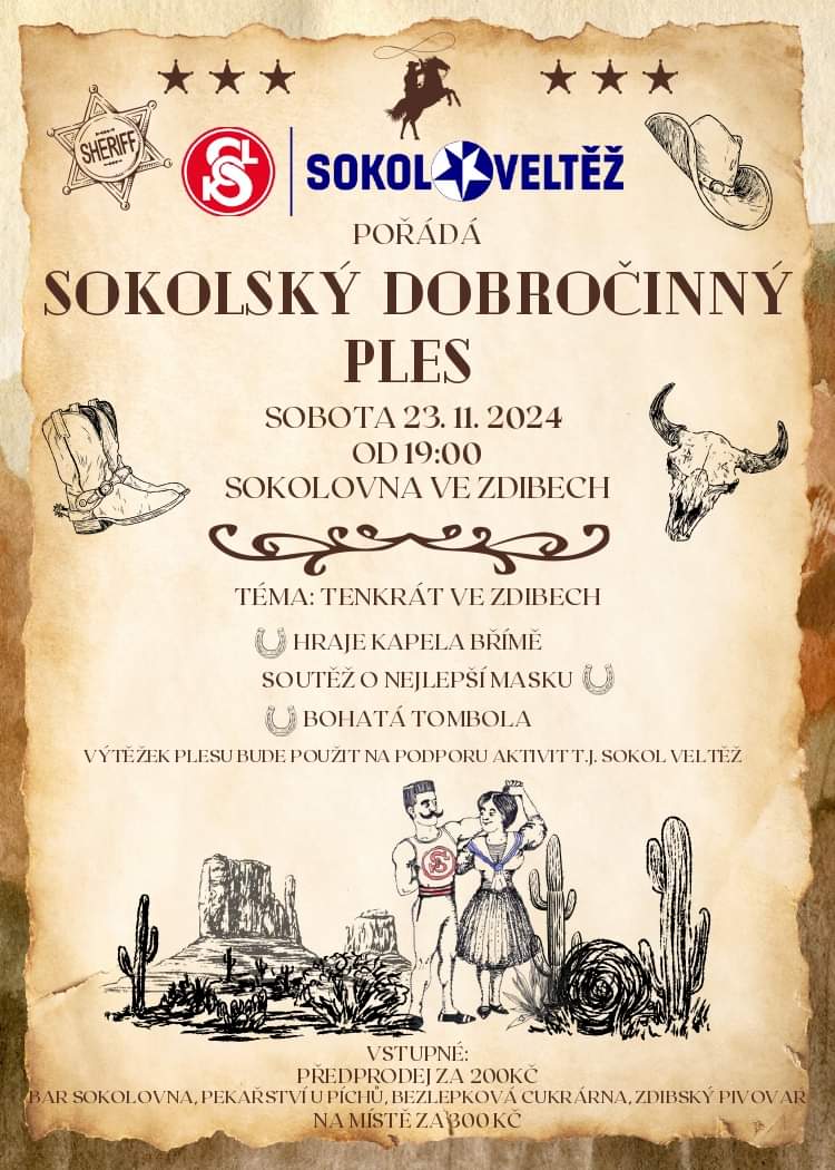 Sokolský dobročinný ples 2024